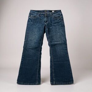 Angels Dark Blue Flare Jeans